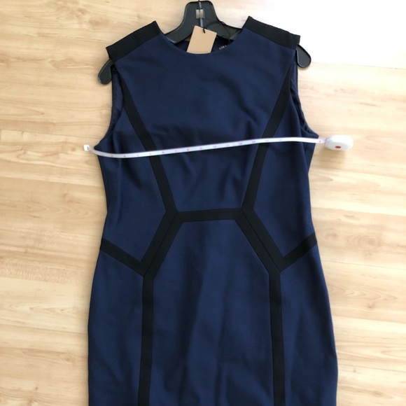 ⬇️ Royal Blue & Black Dress 💥 by JAEGER - Picture 2 of 7